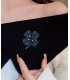 XSB120 - Four Leaf Clover Saree Brooch
